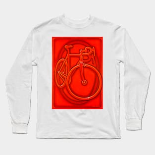 Bespoked in orange Long Sleeve T-Shirt